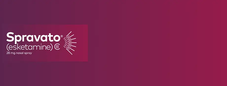 SPRAVATO® logo for esketamine depression treatment